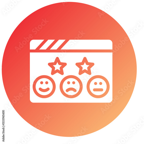 Vector Design Satisfaction Icon Style