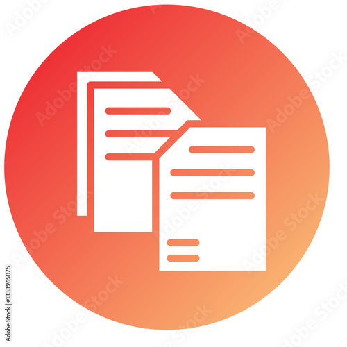 Vector Design Copy Icon Style