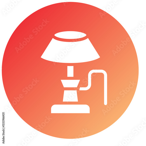 Vector Design Electric Lamp Icon Style