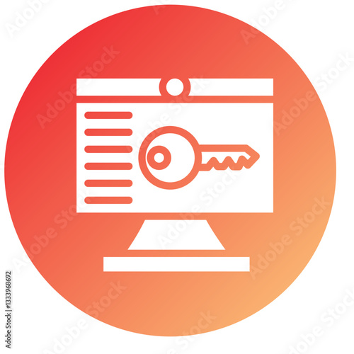 Vector Design Keylogger Icon Style