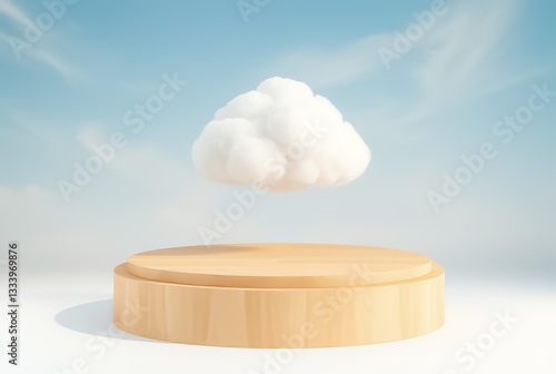 3D podium render background in summer theme for product display and use it as your poster and banner background. You can also click related recommendations to view more background images in our huge