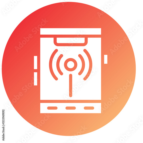 Vector Design Mobile Hotspot Icon Style