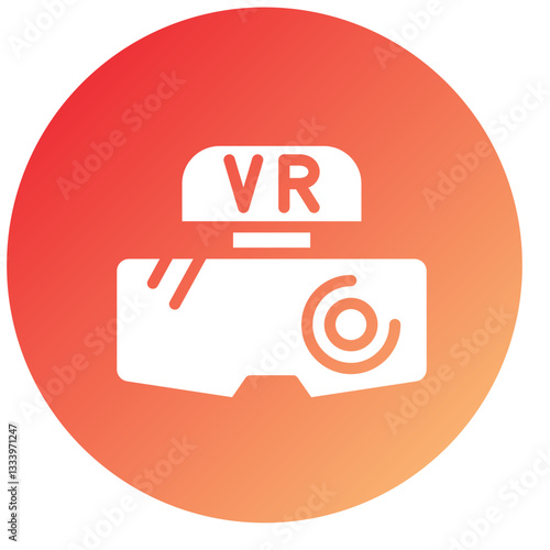 Vector Design Virtual Reality Icon Style