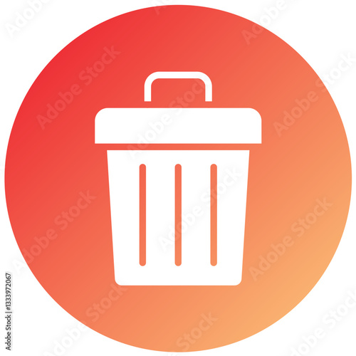 Vector Design Trash Icon Style