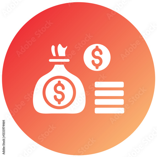 Wealth Vector Design Icon Style