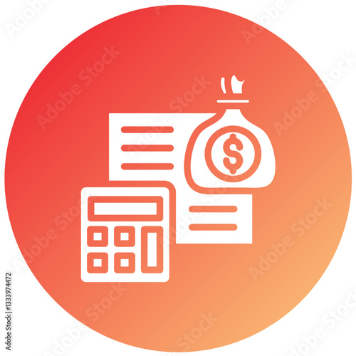Expense Vector Design Icon Style