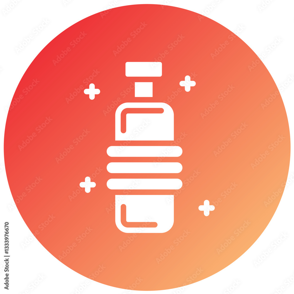 Water Bottle Vector Design Icon Style Water Bottle Vector Design Icon Style