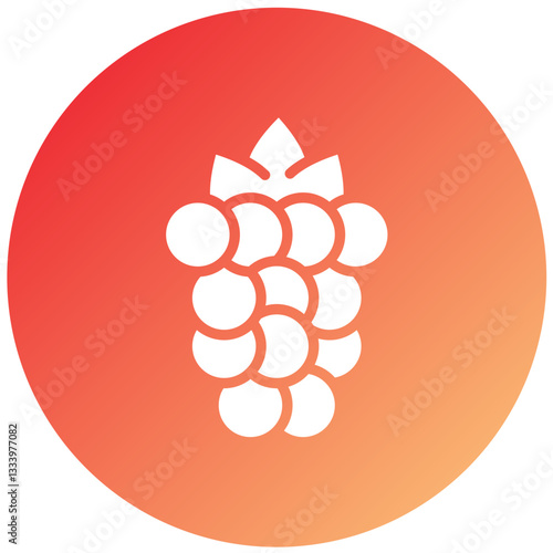Raspberries Vector Design Icon Style
