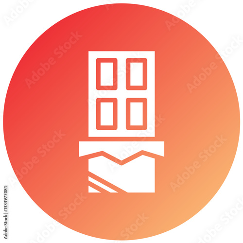 Dark Chocolate Vector Design Icon Style