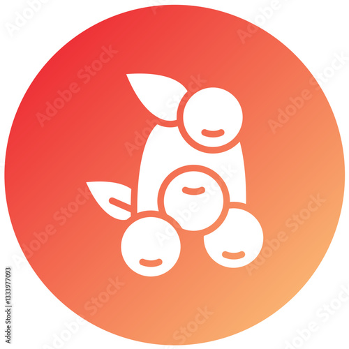 Cranberries Vector Design Icon Style