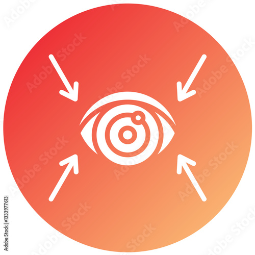 Focus Vector Design Icon Style