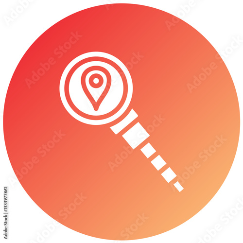 Search Vector Design Icon Style