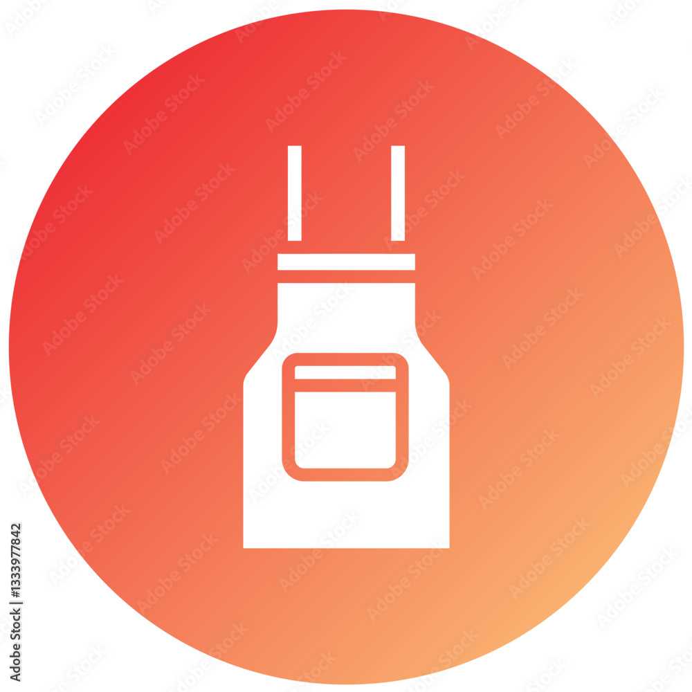 Vector Design Apron Icon Style Vector Design Apron Icon Style