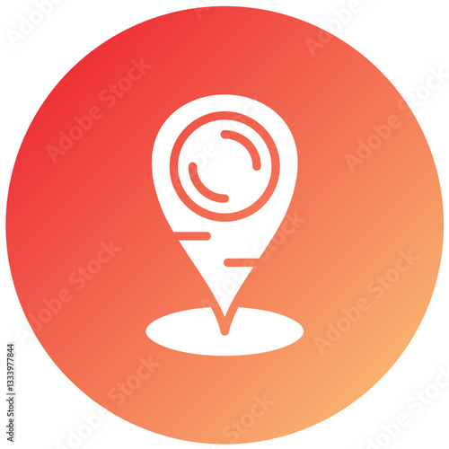 Geofence Vector Design Icon Style