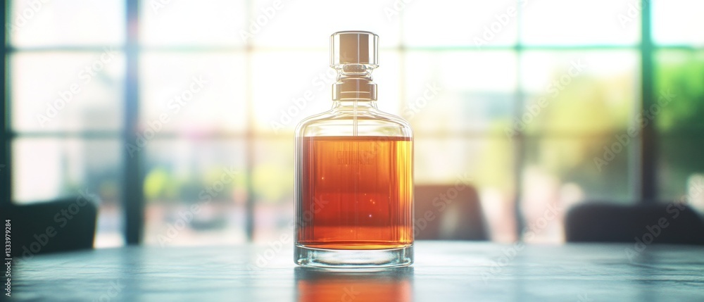 Elegant whiskey bottle display modern bar product photography warm ambiance close-up shot beverage aesthetics Elegant whiskey bottle display modern bar product photography warm ambiance close-up shot beverage aesthetics