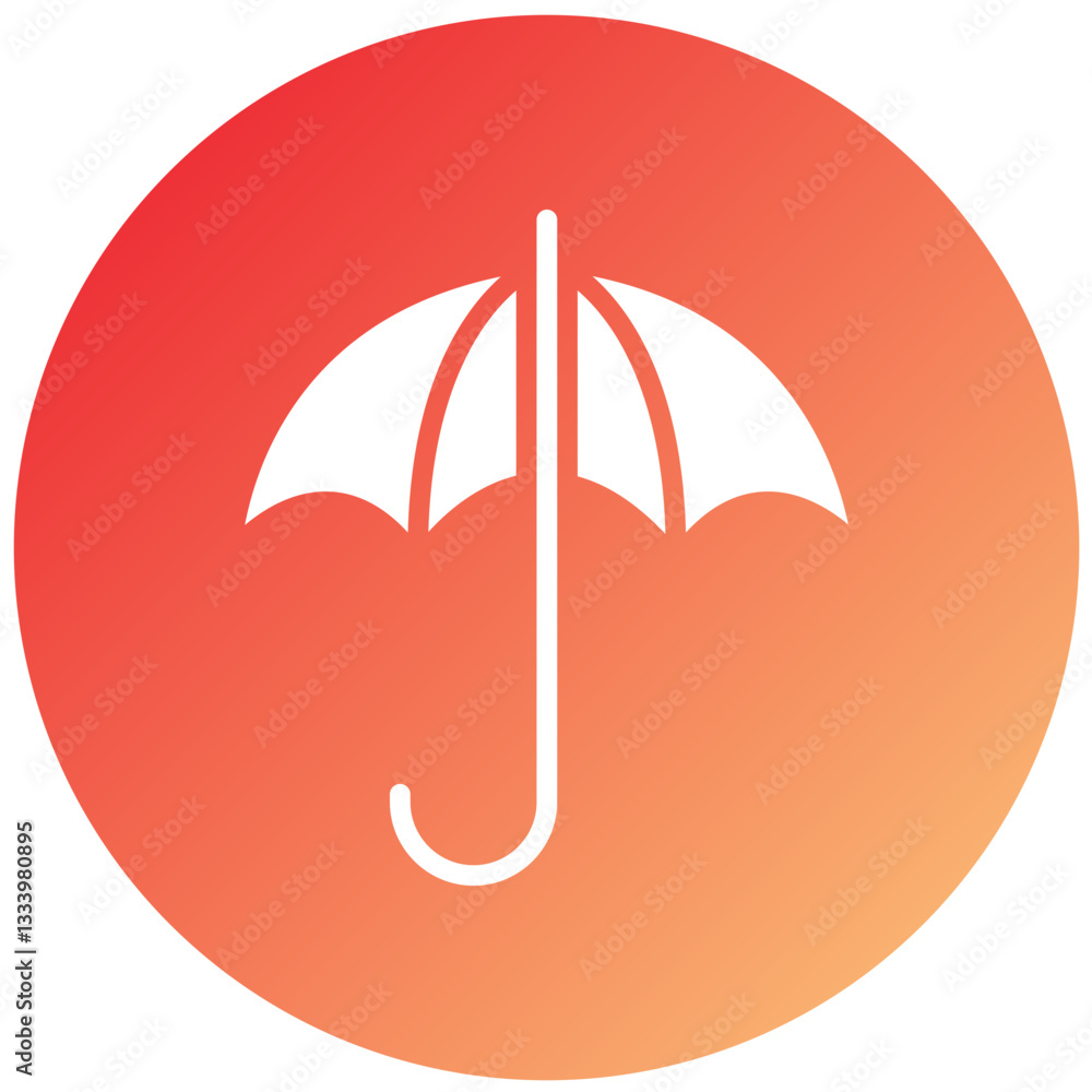 Vector Design Umbrella Icon Style Vector Design Umbrella Icon Style