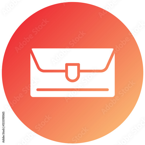 Vector Design Clutch Bag Icon Style