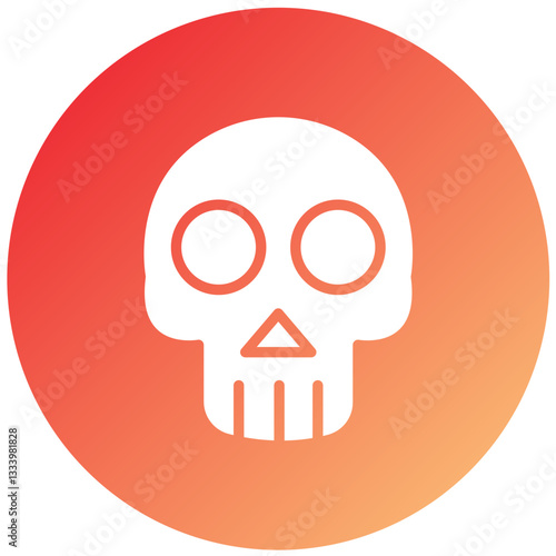 Vector Design Skull Icon Style