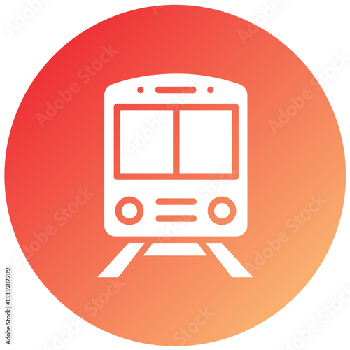 Vector Design Train Icon Style