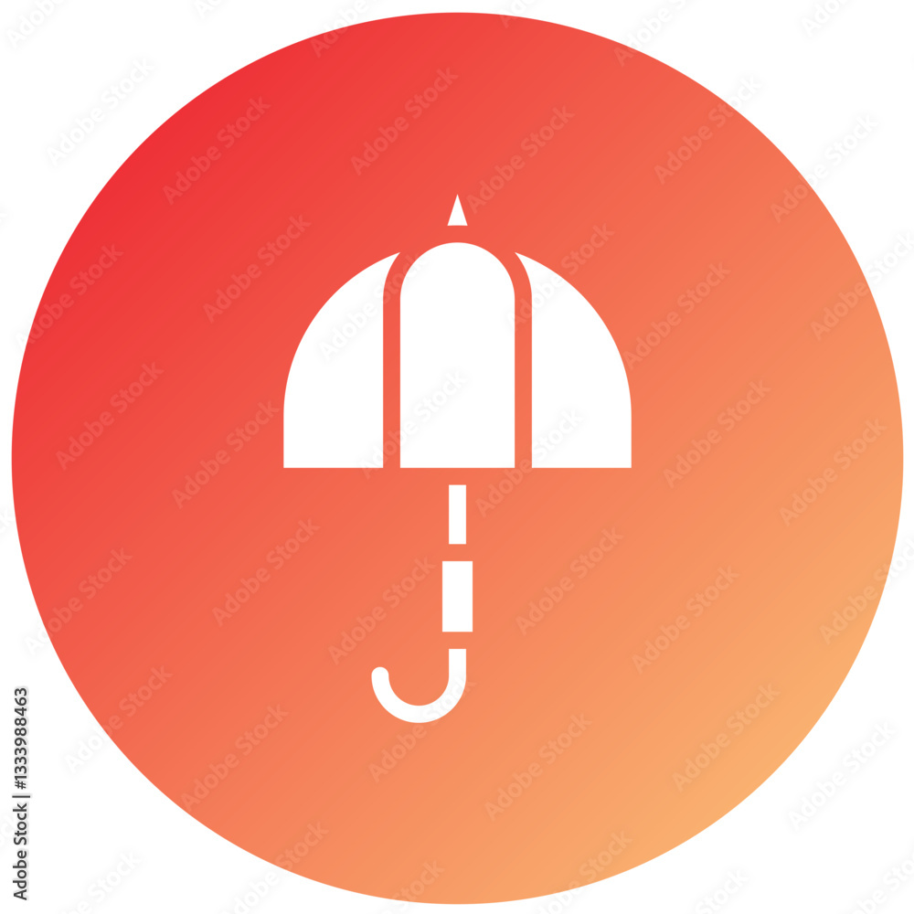 Vector Design Umbrella Icon Style Vector Design Umbrella Icon Style