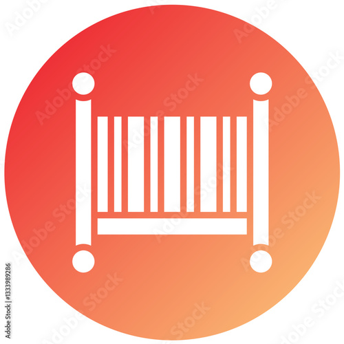 Vector Design Crib Icon Style