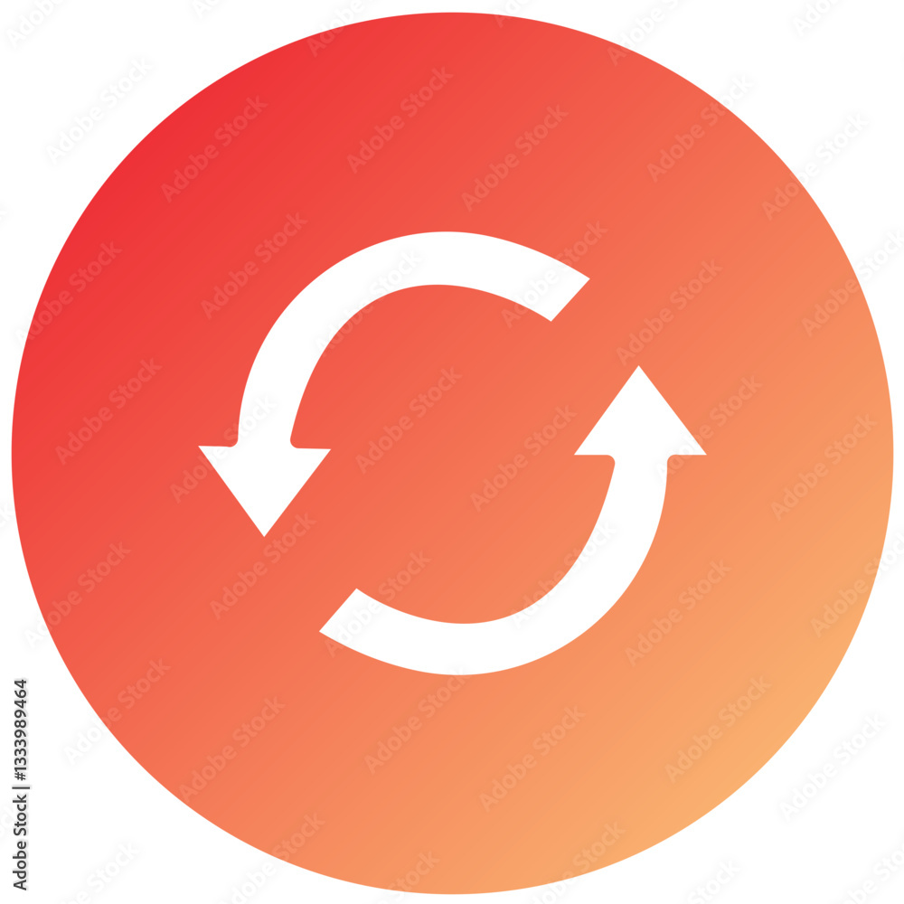Vector Design Refresh Icon Style