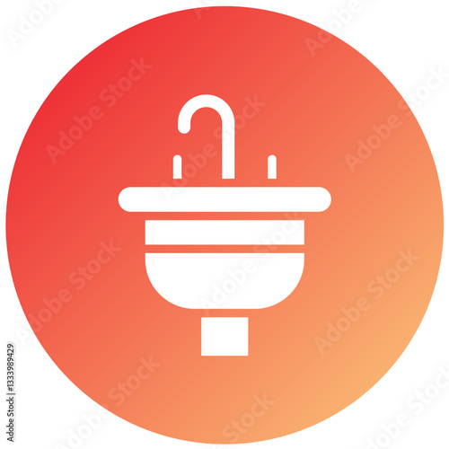 Vector Design Sink Icon Style