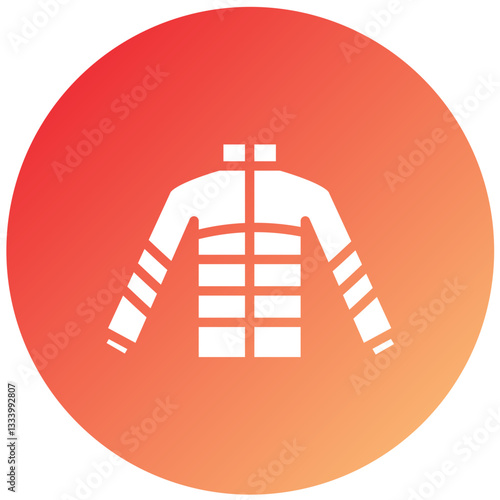 Vector Design Winter Coat Icon Style