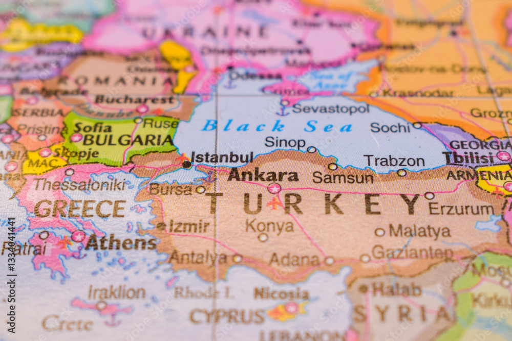 Ankara On The World Map-Geo Political Map Ankara On The World Map-Geo Political Map
