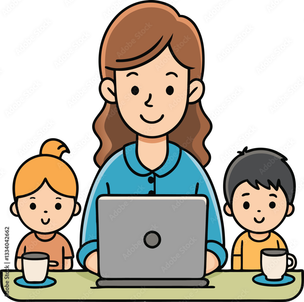 Happy Mothers Day Mothers With Her Children In Different Situations Love Care Affection Family Bonding Vector Illustration Digital Art
Happy Mothers Day Mothers With Her Children In Different Situations Love Care Affection Family Bonding Vector Illustration Digital Art