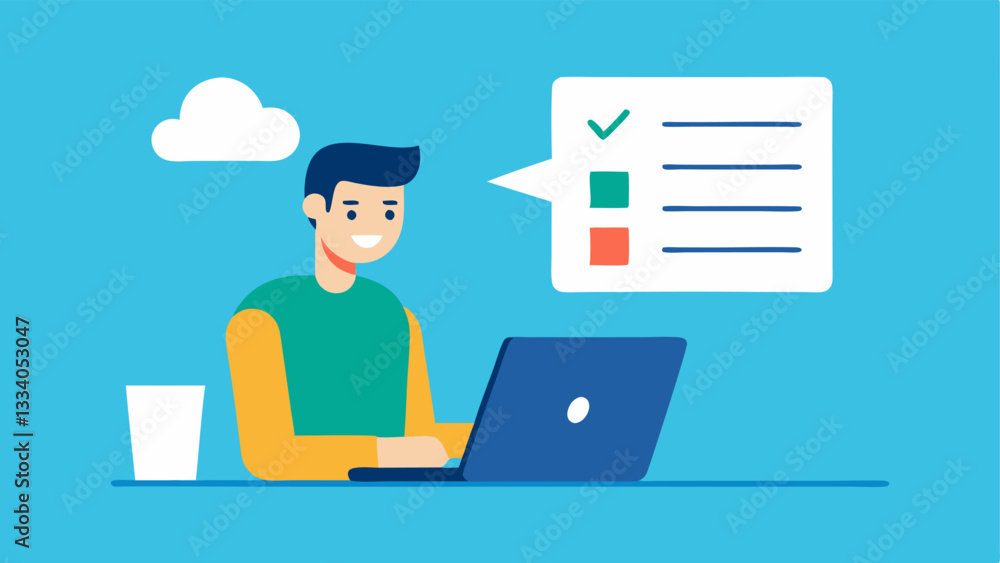 FollowUp Email A sales spet drafting a followup email on a laptop with a checklist of potential clients next to them. FollowUp Email A sales spet drafting a followup email on a laptop with a checklist of potential clients next to them.