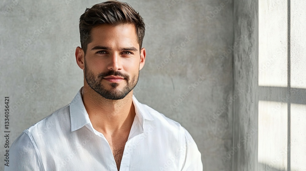 Confident man in futuristic attire, soft light enhancing his poised demeanor, embodying modern elegance and forward-thinking vision.
Confident man in futuristic attire, soft light enhancing his poised demeanor, embodying modern elegance and forward-thinking vision.