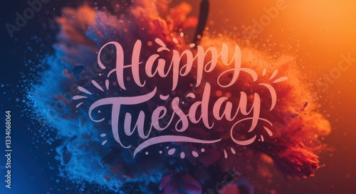 Happy Tuesday Warm Greeting