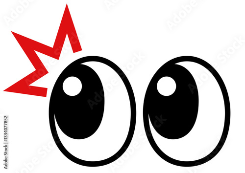 注目,目,ひらめき,ひらめく,発見,思いつき,思いつく,気づく,気づき,目玉,アイディア,見つける,思い出す,アイコン,マーク,ピンとくる,ポイント,ハッとする,眼,瞳,視線,わかる,ポップ,わかった,理解,気がつく,気になる,視点,ぱっちり,眼球,パーツ,視力,シンボル,素材,イラスト,ベクター,シンプル,黒,インスピレーション,単品,単体,透過