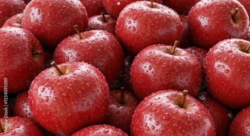 Red Apples in Sunset Light