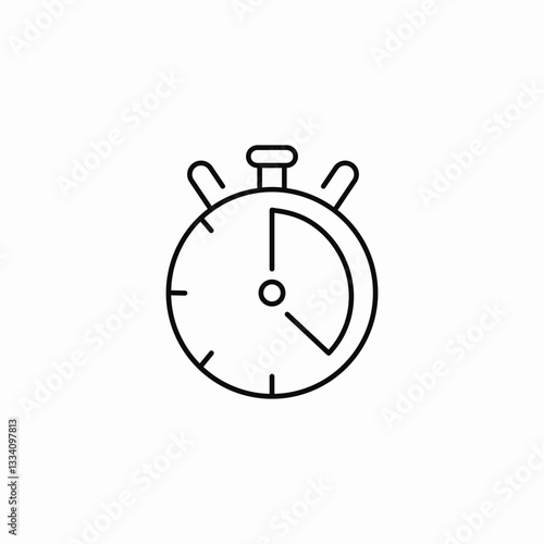 remind time icon sign vector