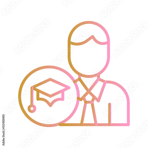 Academic Advisor Vector Icon