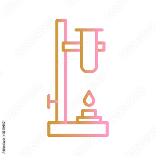 Bunsen Burner Vector Icon