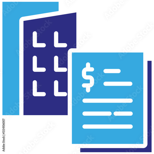 Takeover icon in Glyph Dual Color Style. Simple Vector Design. Simple Vector Glyph Icon