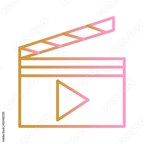 Clapperboard Vector Icon