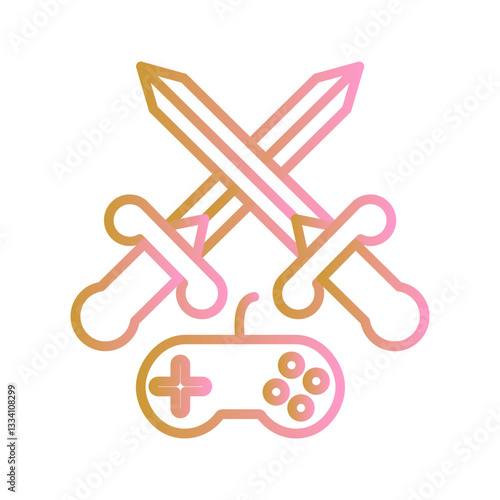 Adventure Game Vector Icon