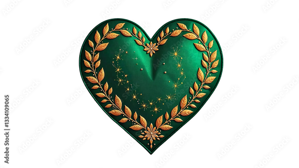 golden heart with diamonds golden heart with diamonds
