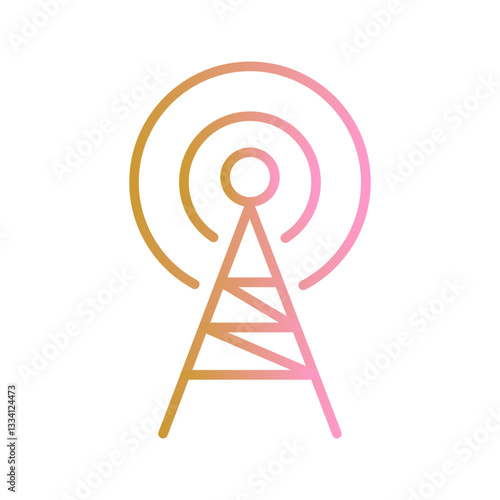 Radio Station Vector Icon