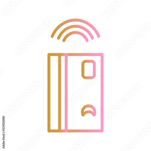 Smart Card Reader Vector Icon