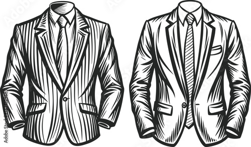 Different Types of Men's Tailored Suits Tailored jacket lounge suit Technical Fashion
