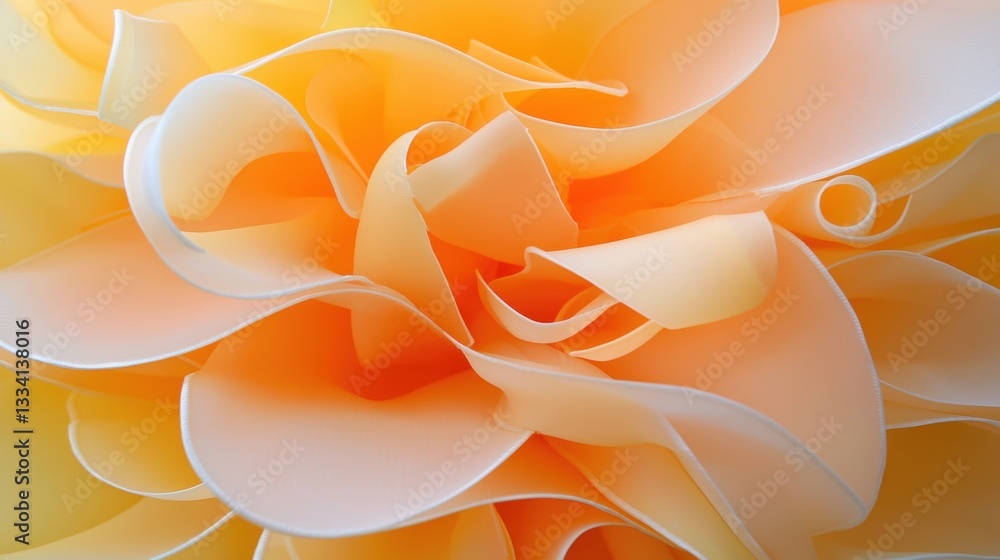 A close-up view of a vibrant orange flower with delicate petals and a soft, textured appearance. A close-up view of a vibrant orange flower with delicate petals and a soft, textured appearance.