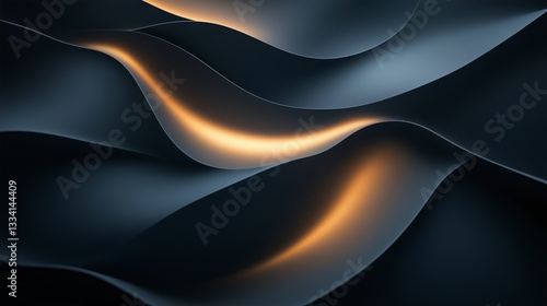 Dark Gradient Background with Soft Glow