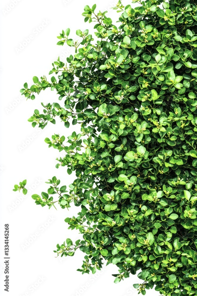 Lush green garden bushes with blooming flowers, isolated for use in outdoor-themed or natural scenery graphics. Lush green garden bushes with blooming flowers, isolated for use in outdoor-themed or natural scenery graphics.
