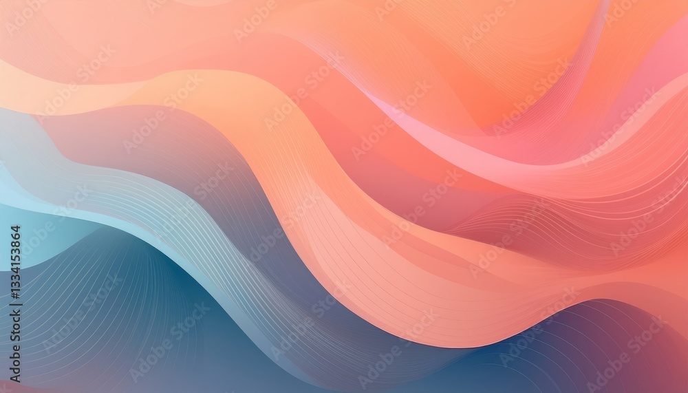 Vibrant fluid gradient background with abstract flowing shapes Vibrant fluid gradient background with abstract flowing shapes
