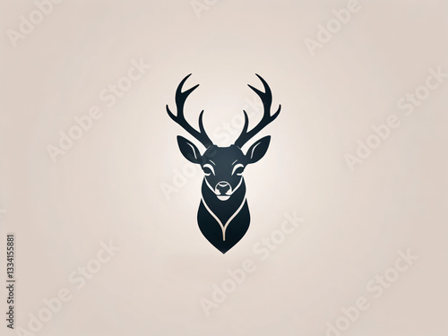 Wallpaper Mural This deer logo emphasizes sustainability and ocean protection. Torontodigital.ca